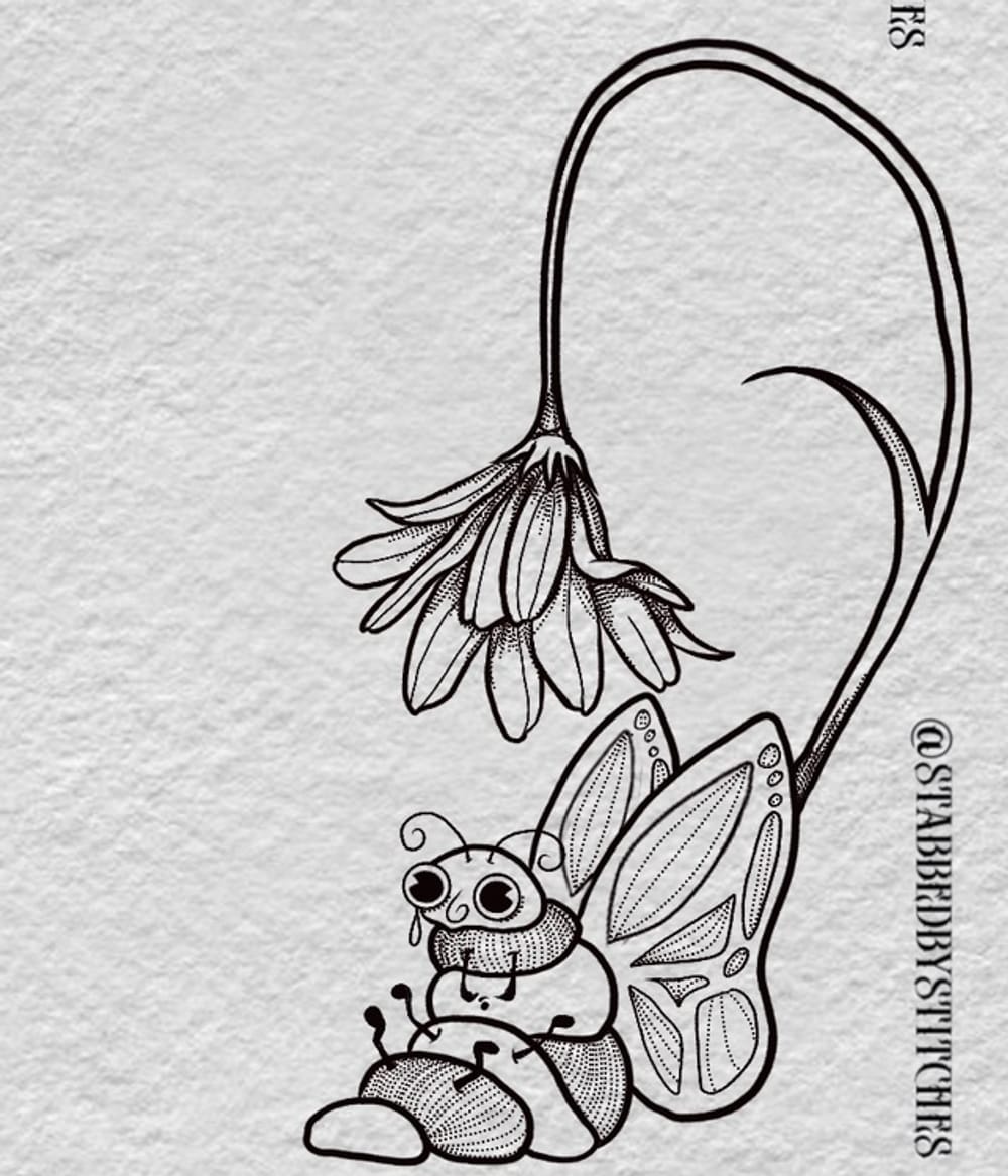 sad butterpillar.