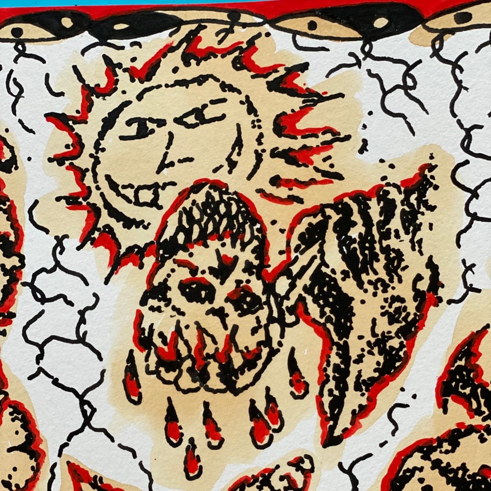 Sun skull