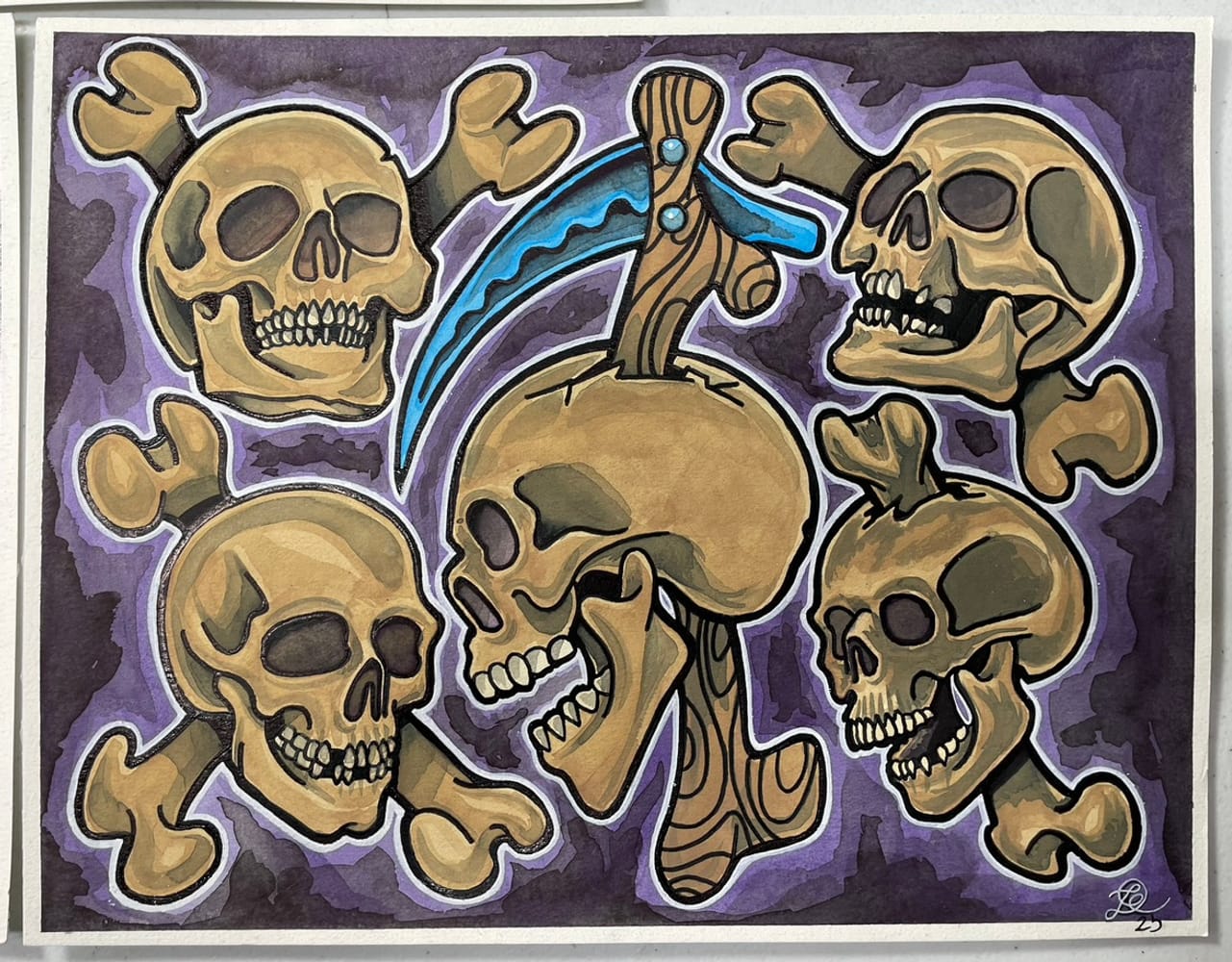 Skull Sheet