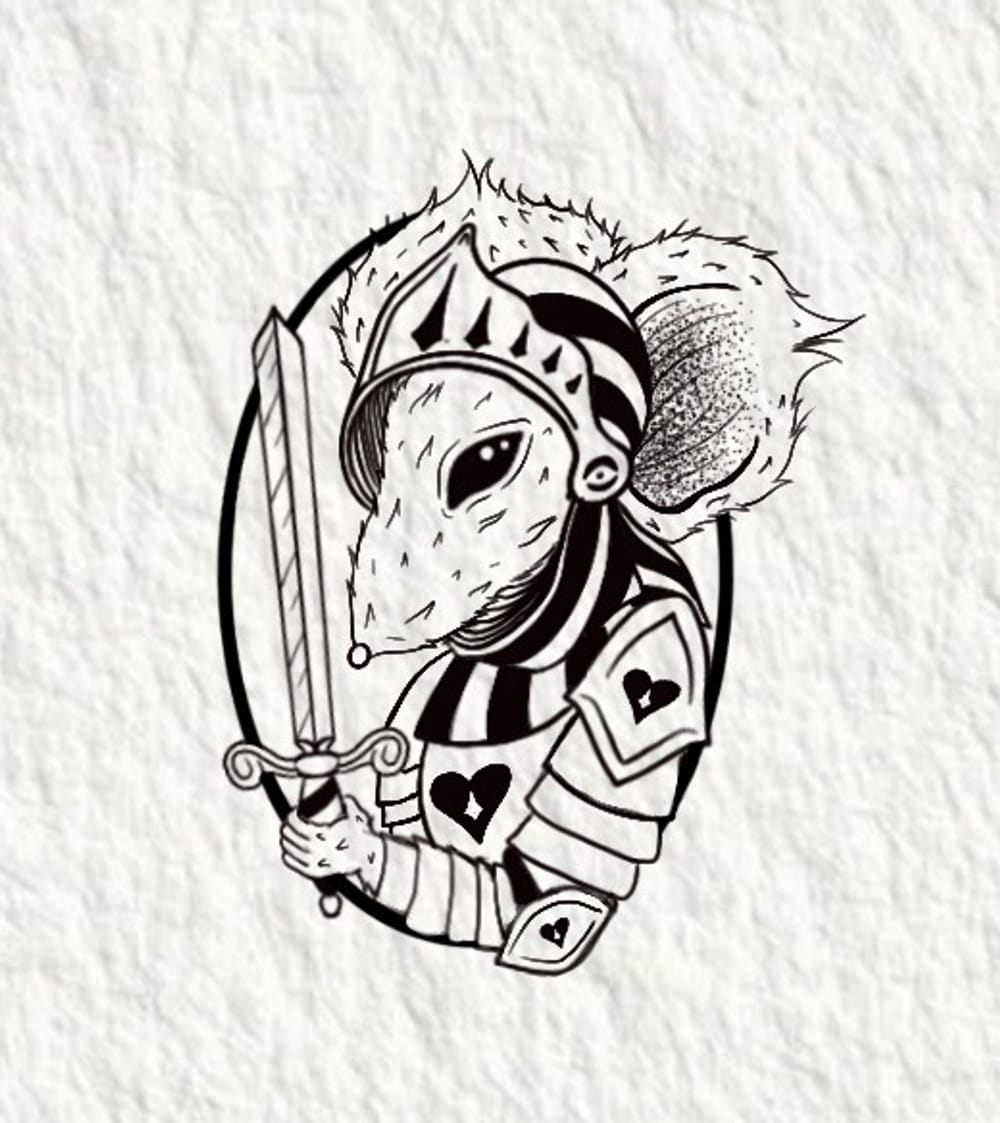 mouse knight. 