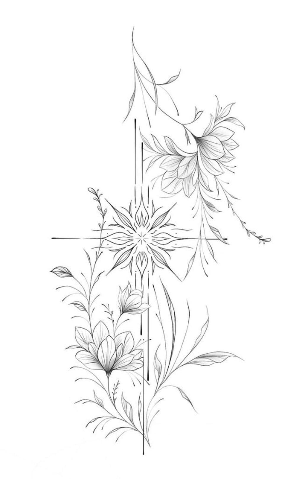 Cross Flower