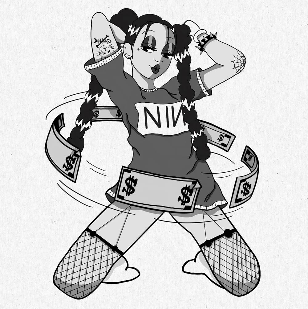 NIN girl