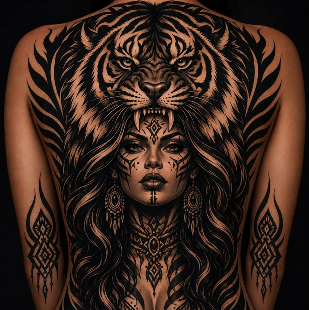 Fierce Tiger Queen