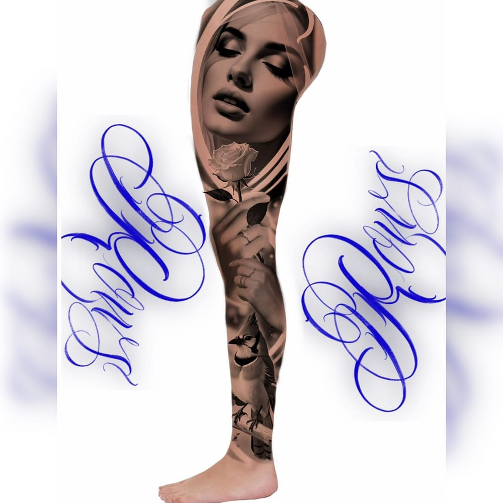 Girl leg sleeve