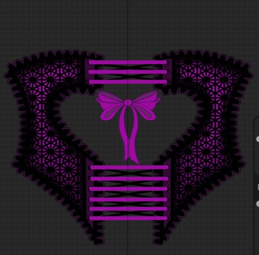 Custom made back piece 