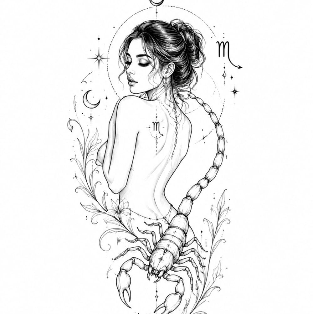 Scorpio tattoo