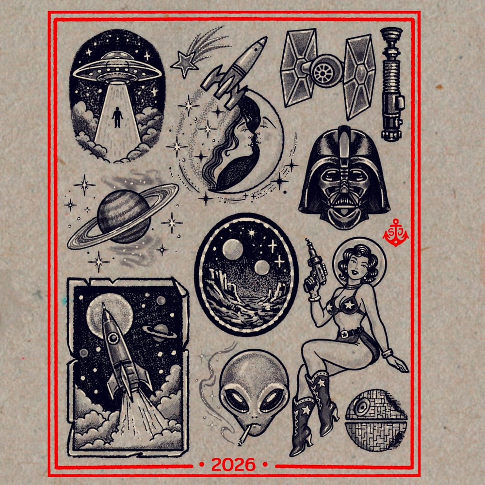SPACE/ STAR WARS flash