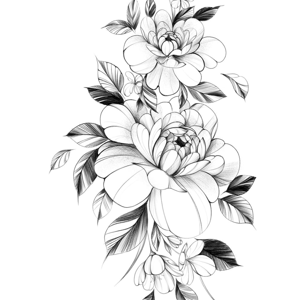 Peony bouquet 