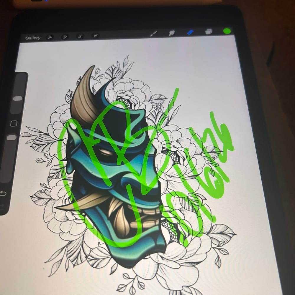 Mask of Flowers