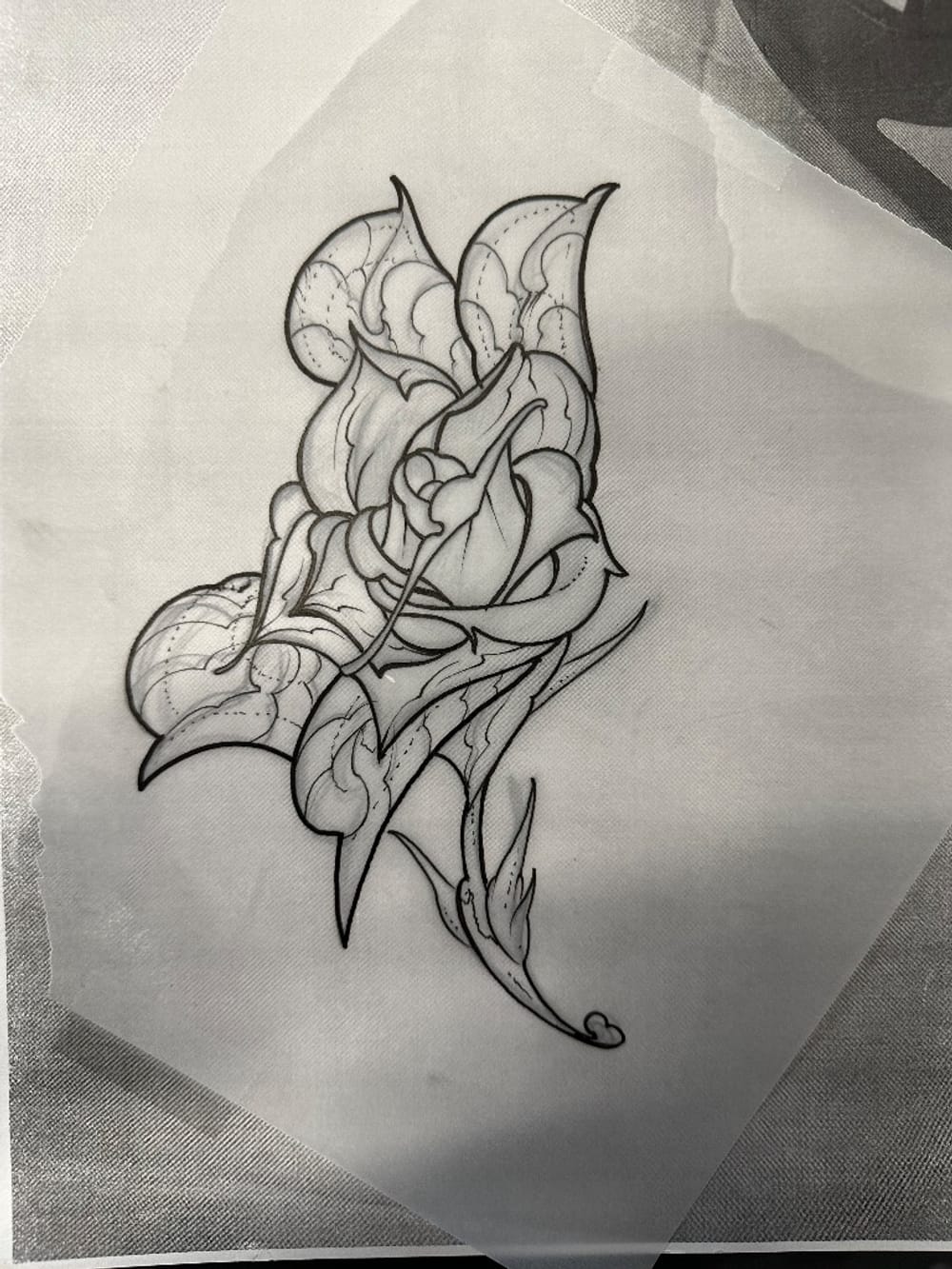 Weird rose