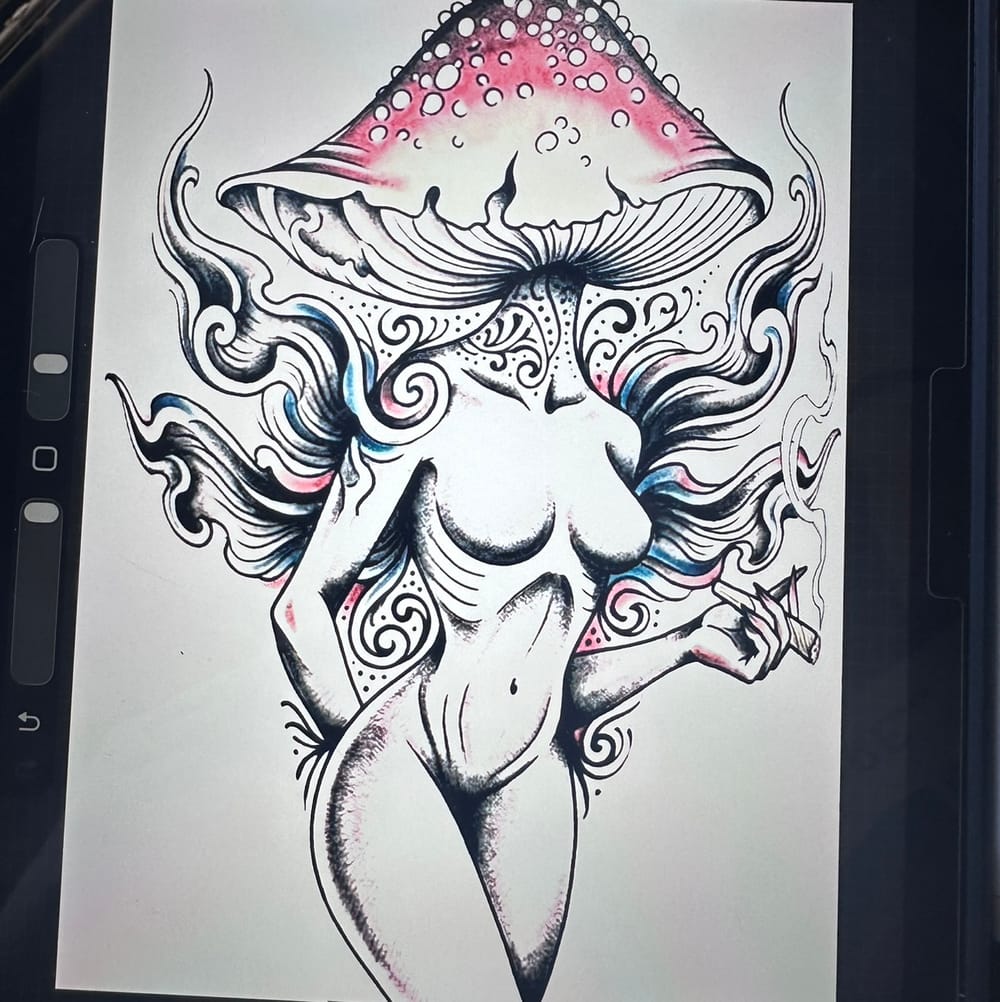 Mushroom Lady
