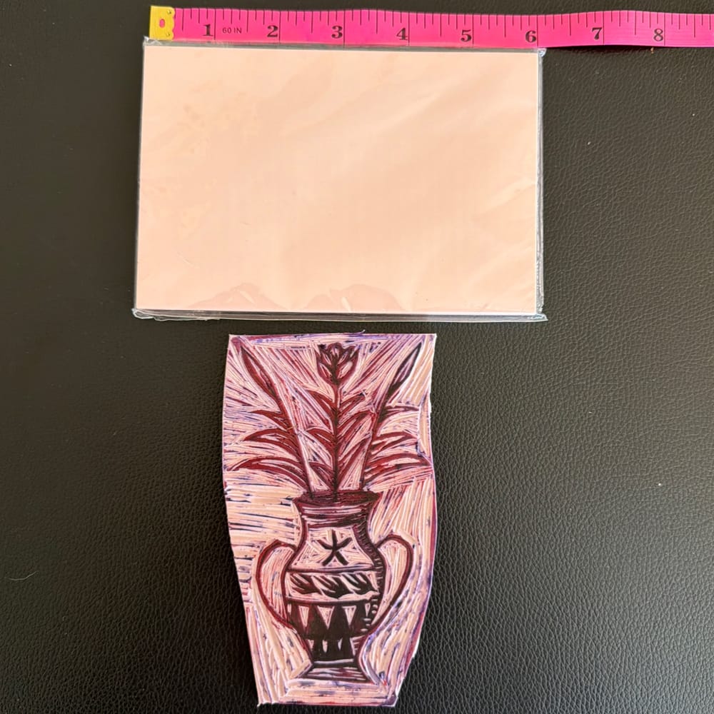 Large custom stamp (4x6)