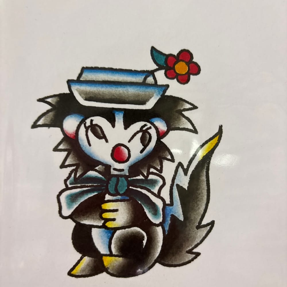 Cute skunk