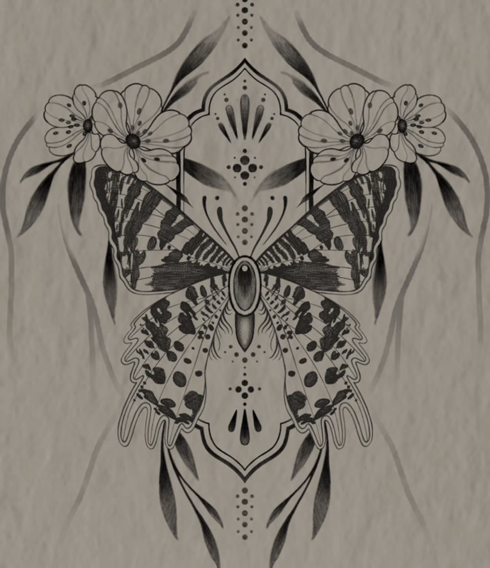 Madagascan Sunset Moth