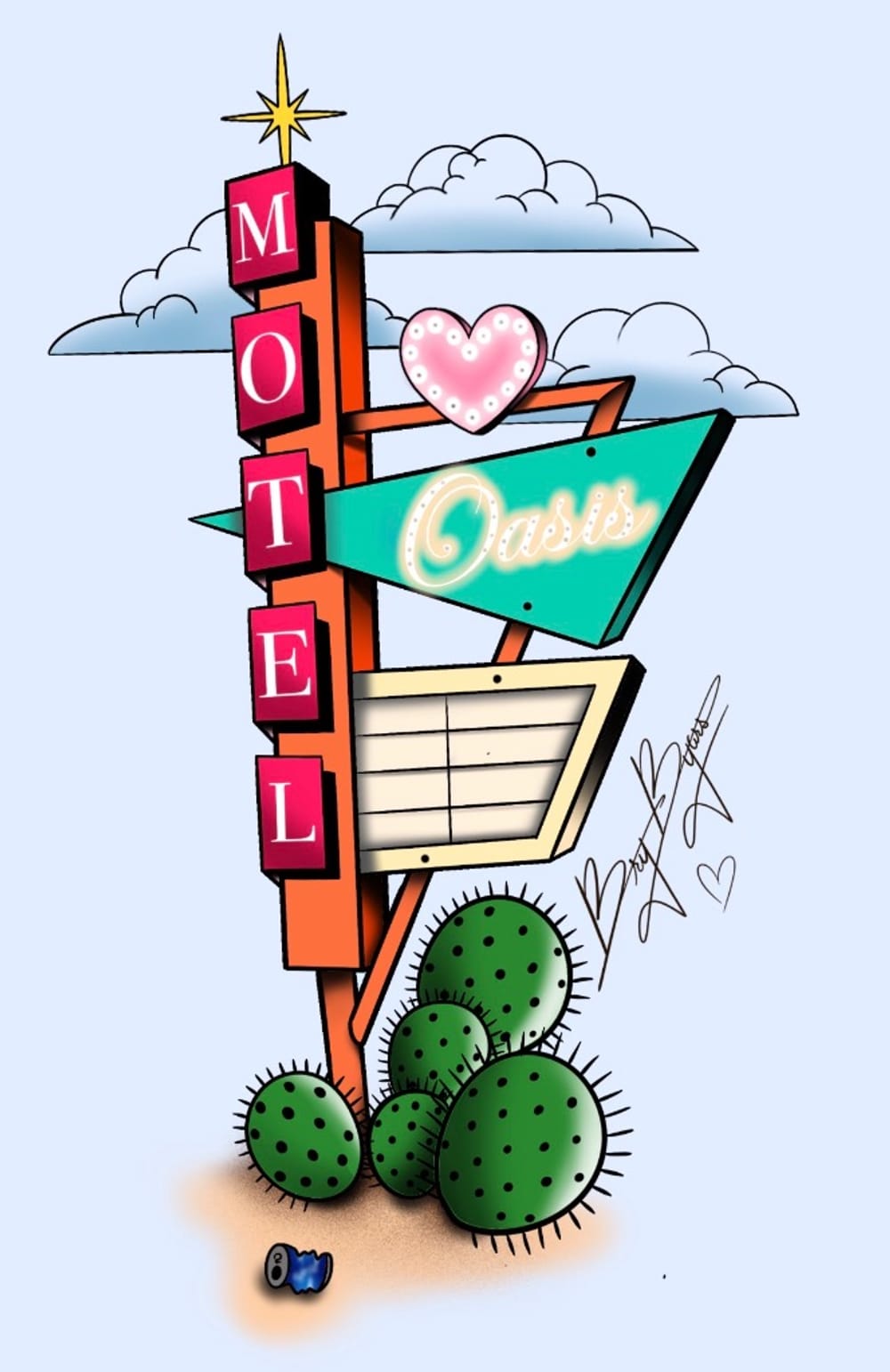 Motel Sign
