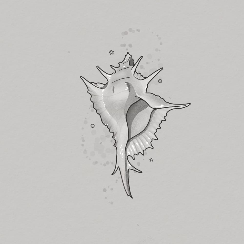 Mermaid shell