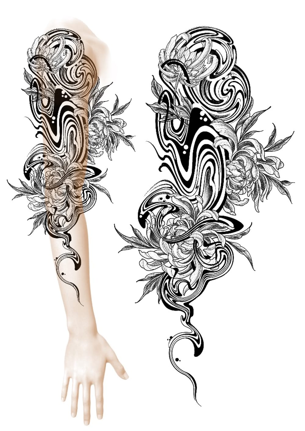 Flow & Chrysanthemum