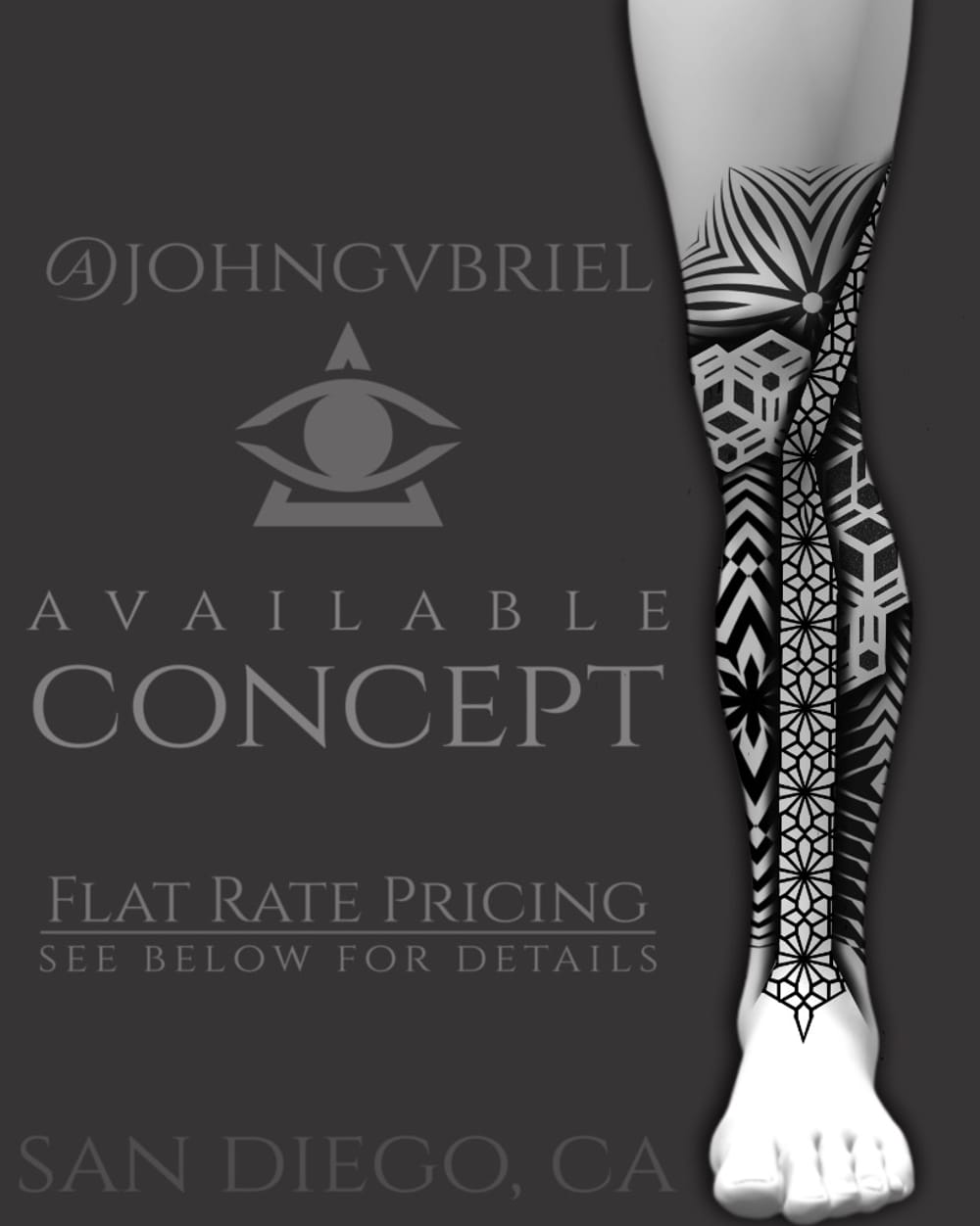 Geometric Leg Sleeve 