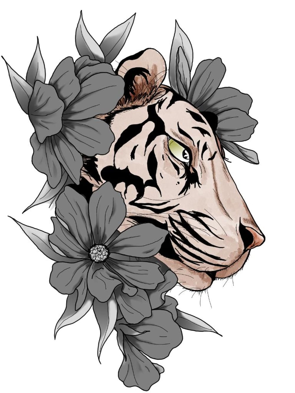Floral Tiger