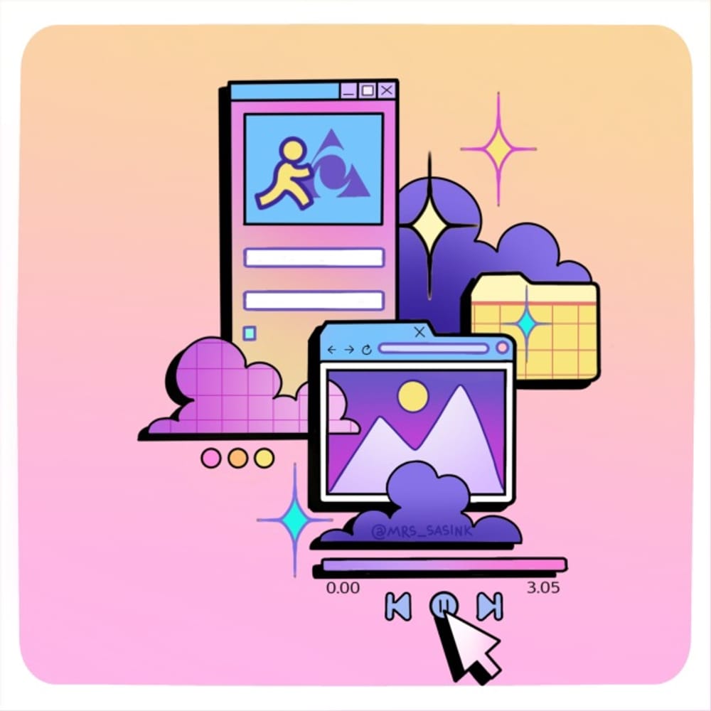 AOL Vaporwave 