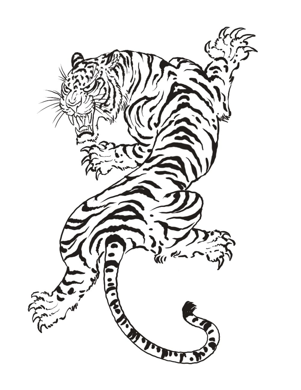 Crawling Tiger