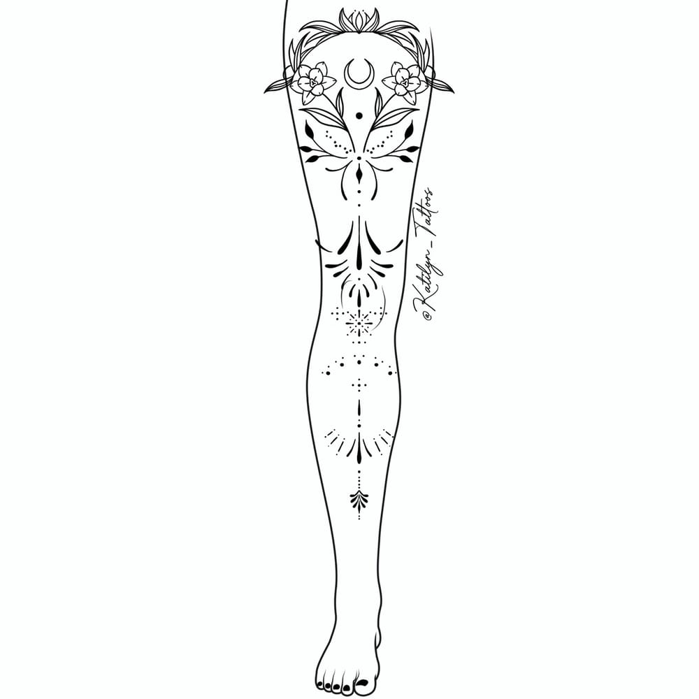 Ornamental Leg Sleeve