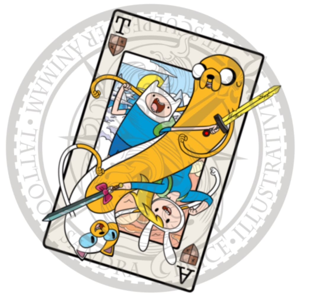 $450 Adventure Time card