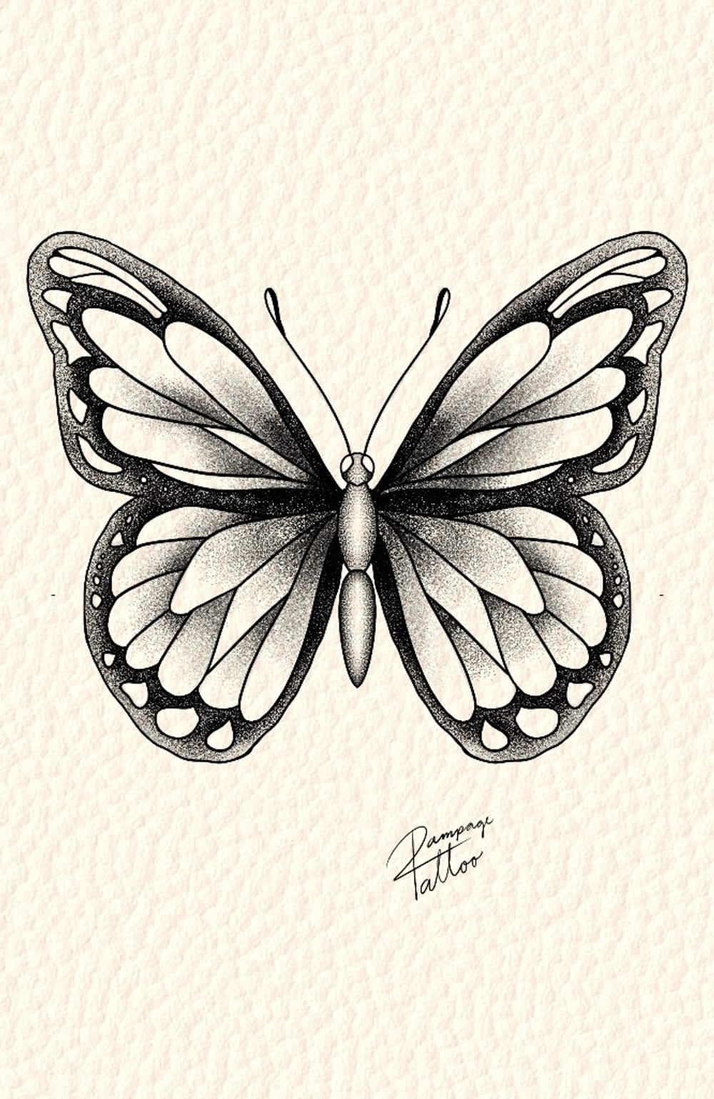 Moth tattoo