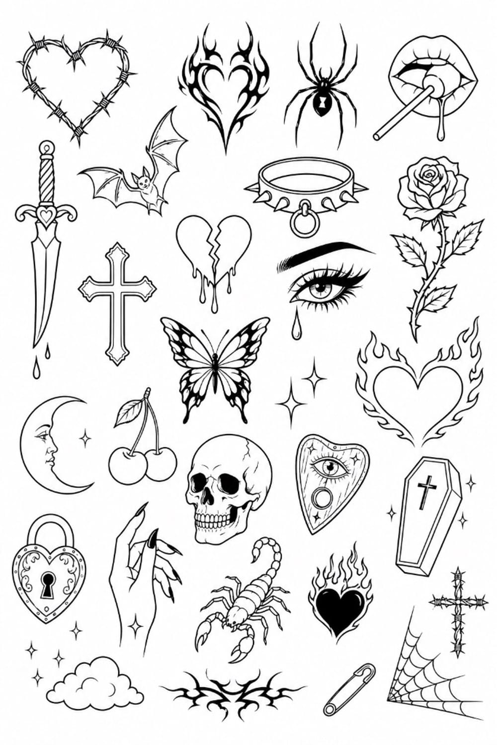 Flash tattoos  