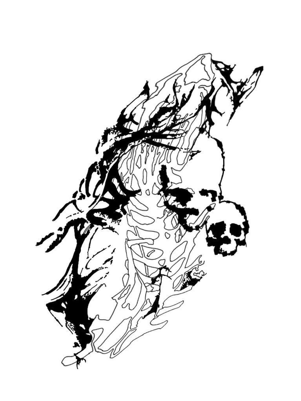 Abstract Skull Sigil 