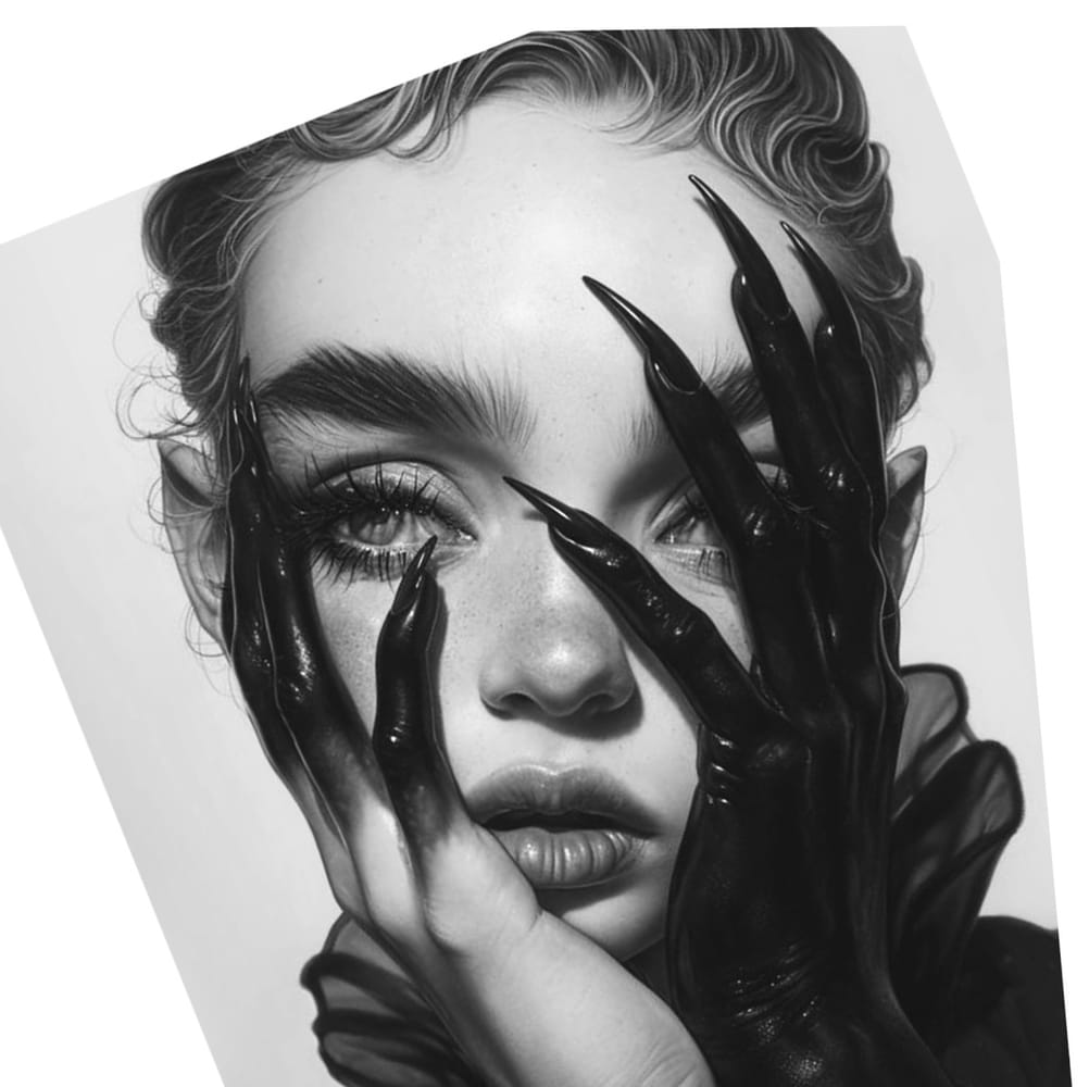 Dark art girl 
