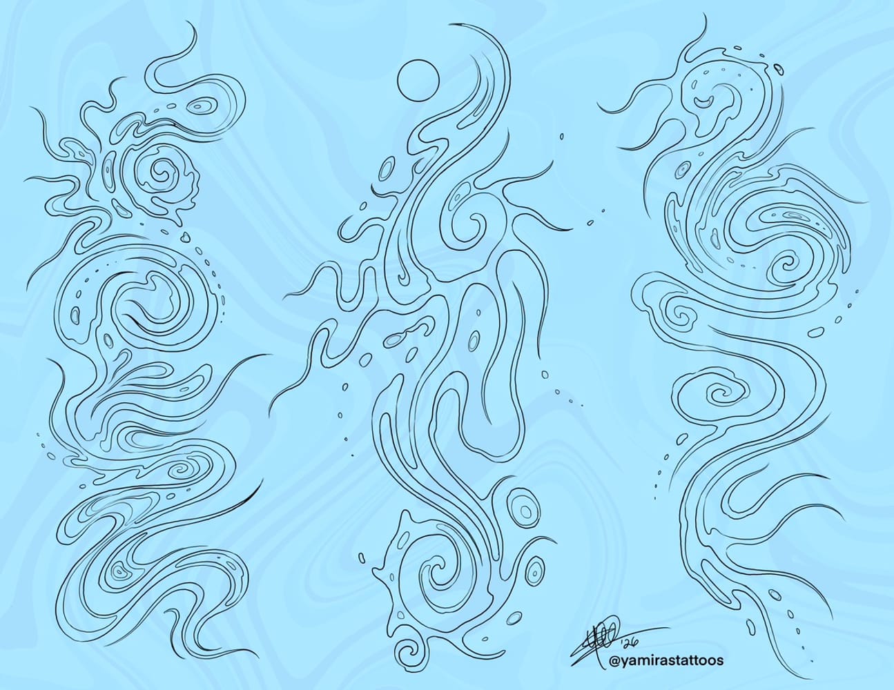 Pisces - Swirls