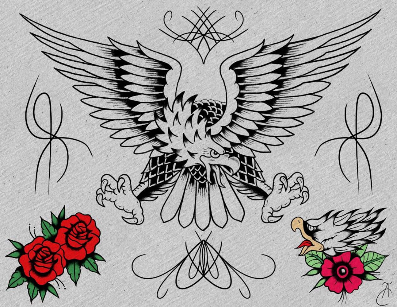 Eagle flash sheet
