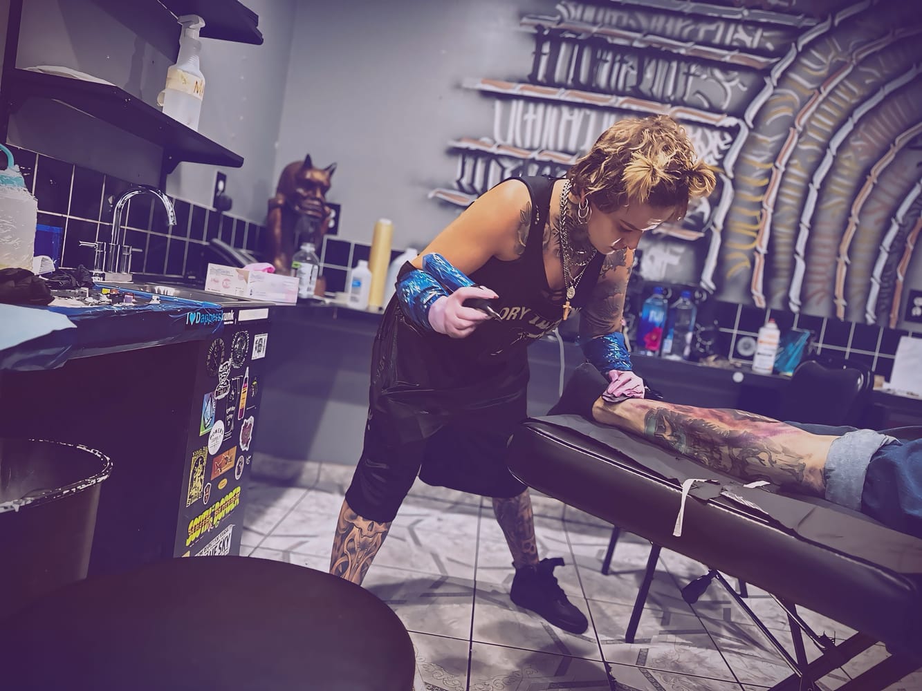 Tracy Z — tattoo artist