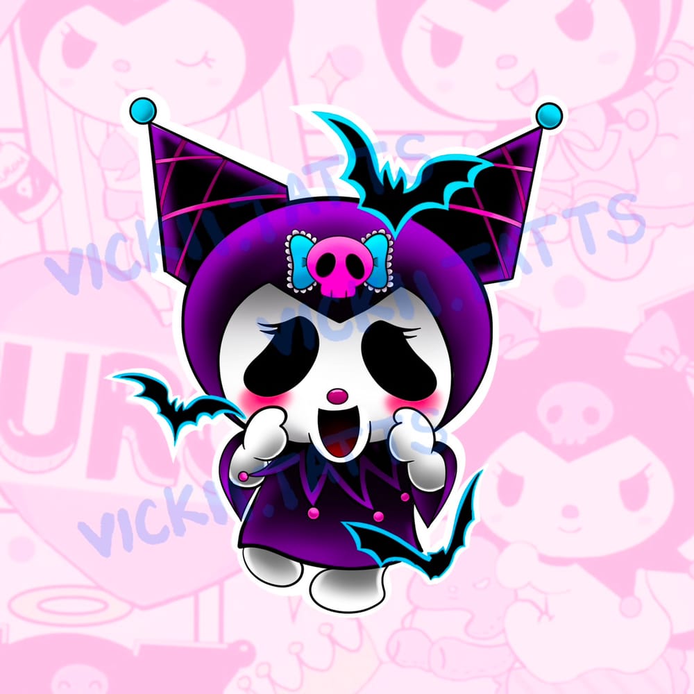 Ghost face kuromi 