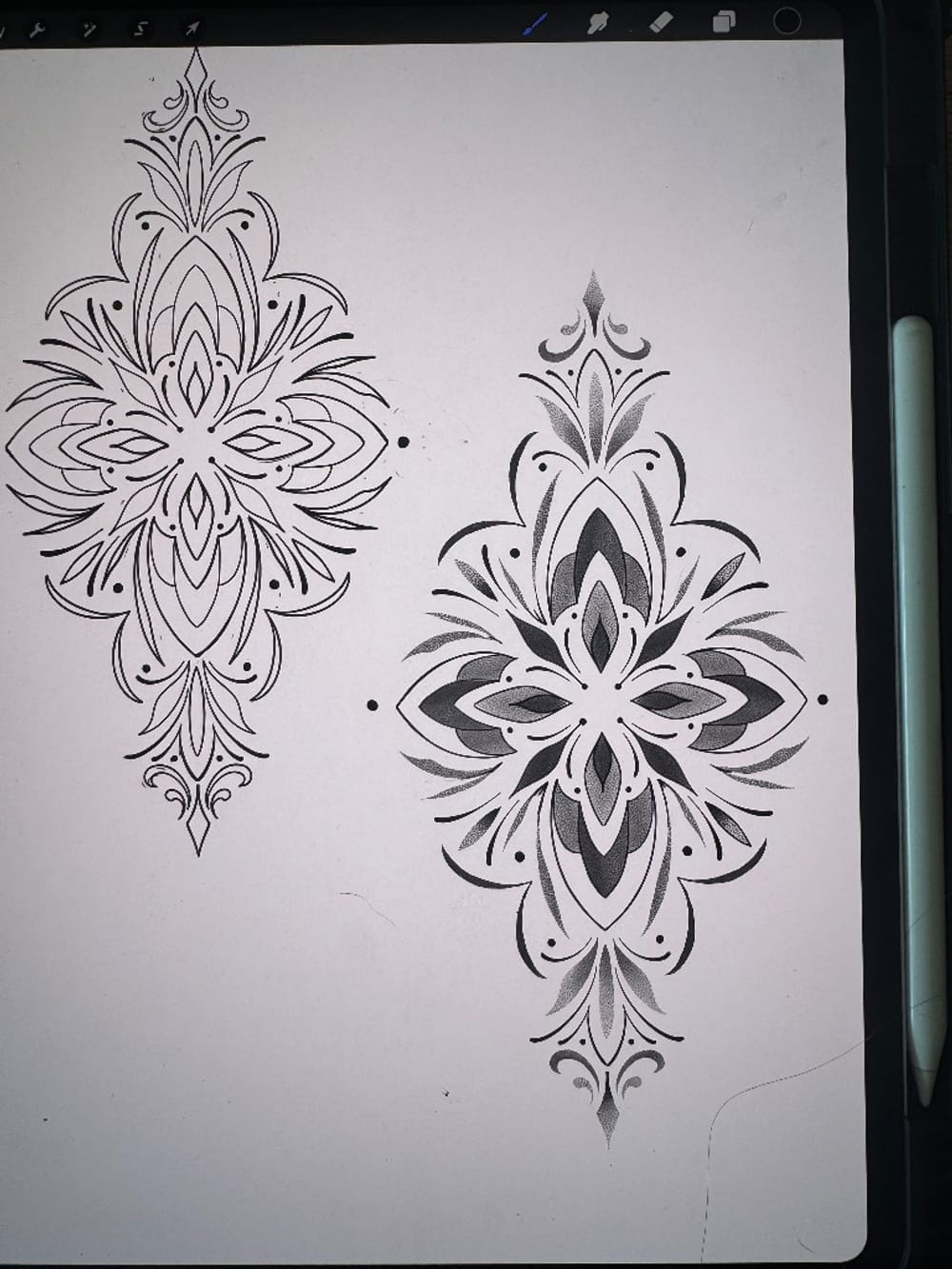 Dotwork design 