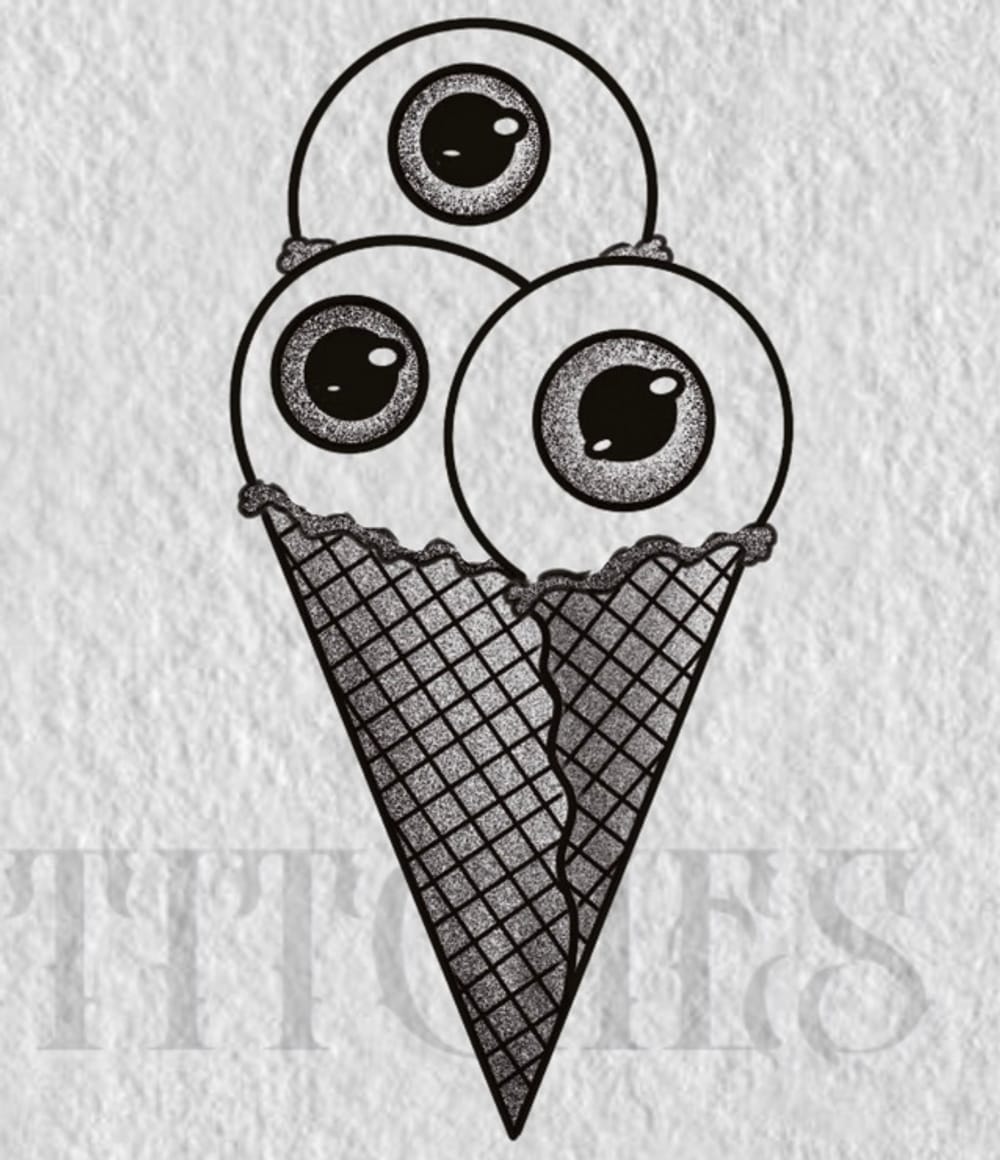 eye scream for ice cream