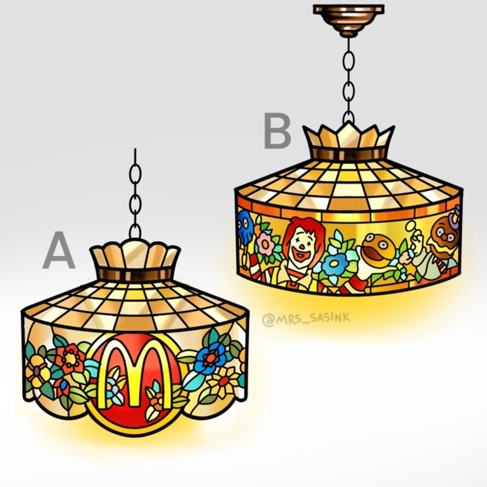 McDonalds Lamp