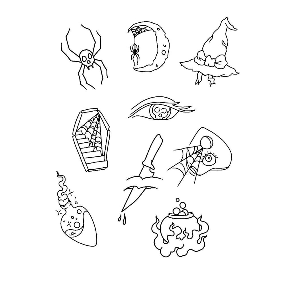 Mini Halloween Set