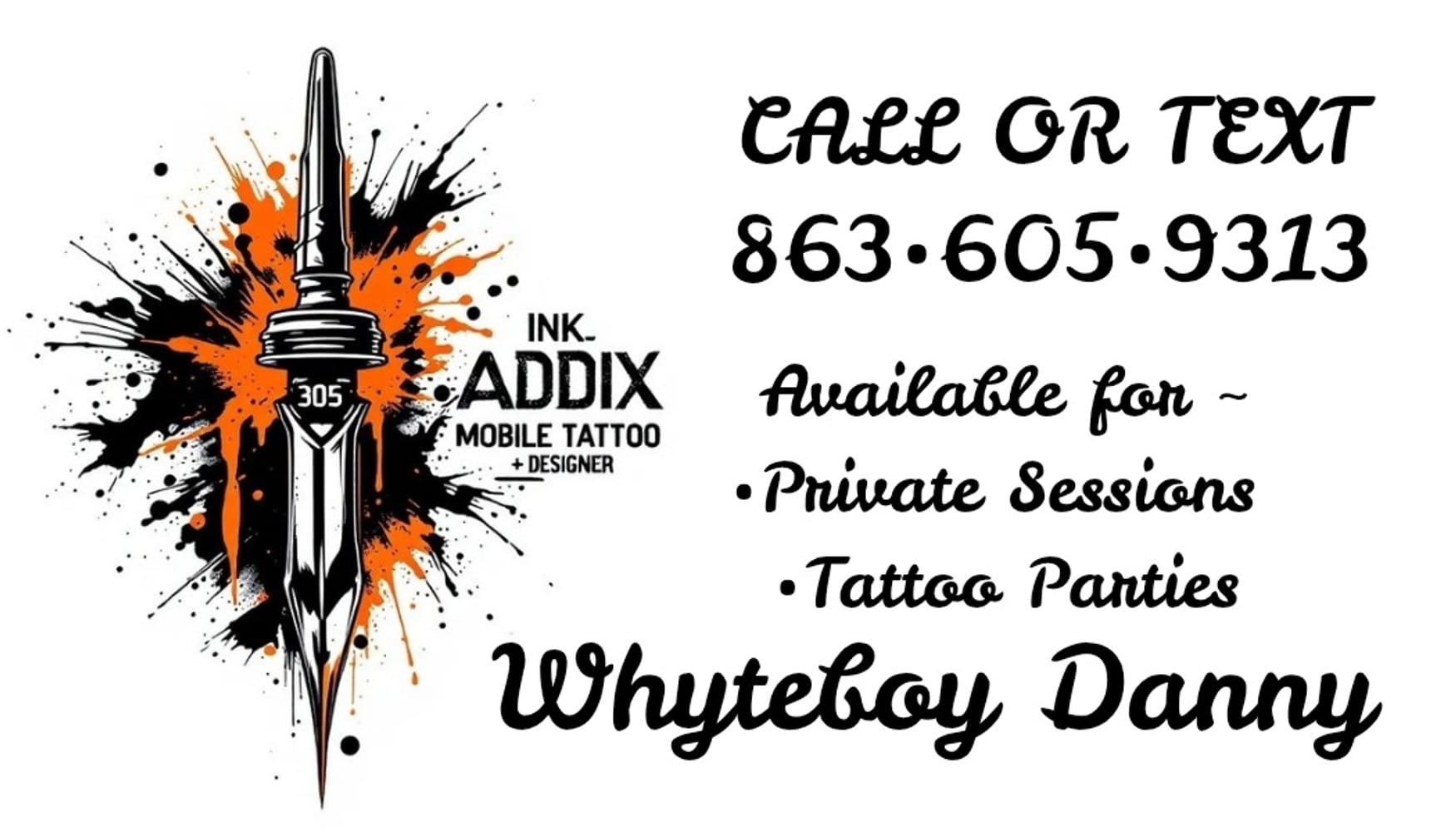 Whyteboy Danny — tattoo artist