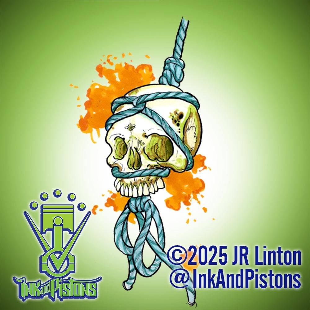 Skull Shibari
