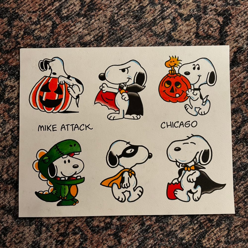 Halloween Snoopies