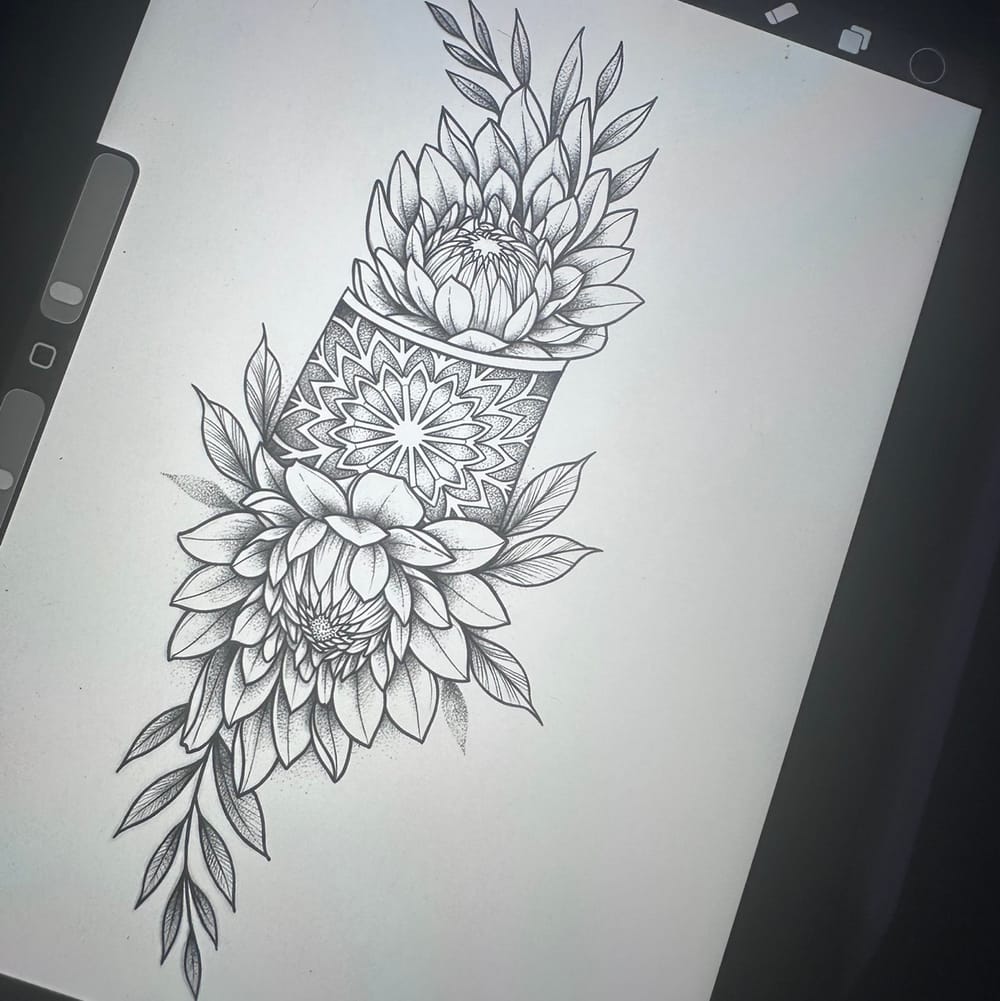 Floral/mandala