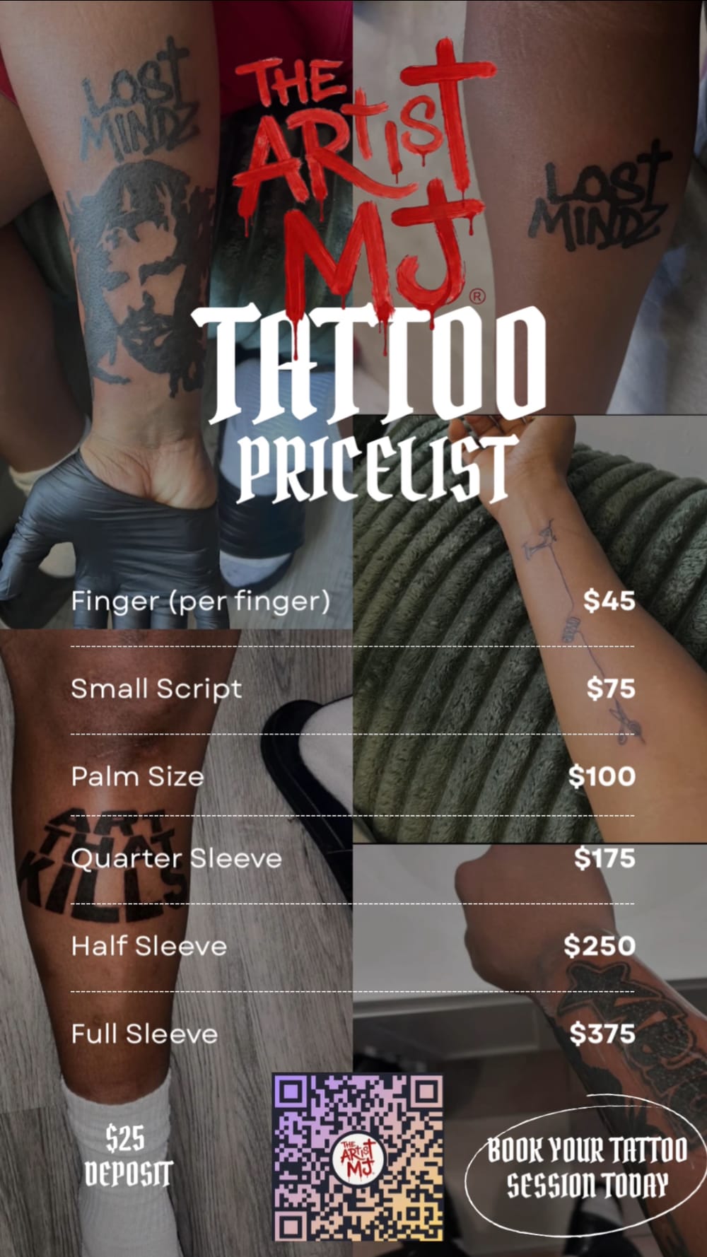 Mj Bell — tattoo artist