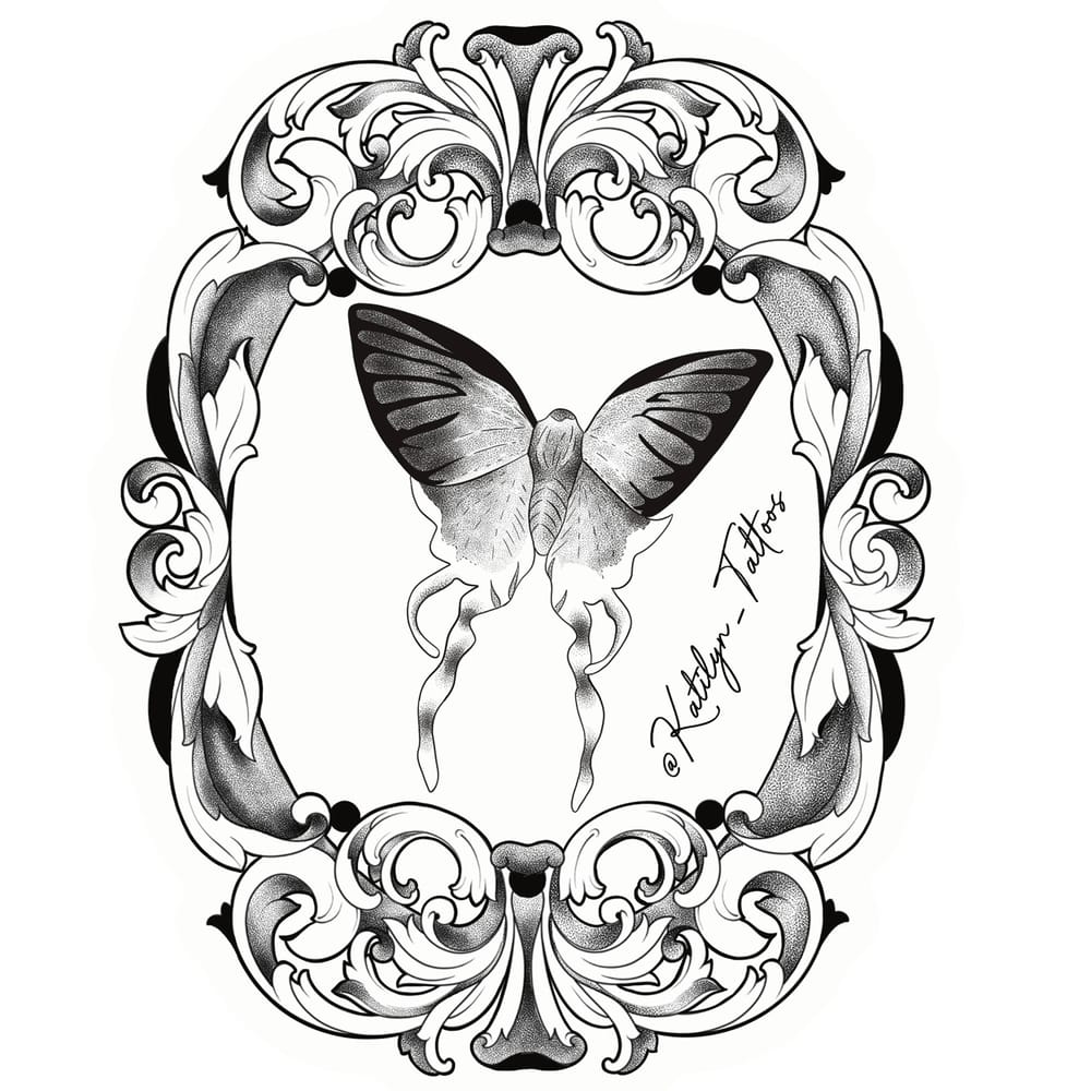 Framed Butterfly