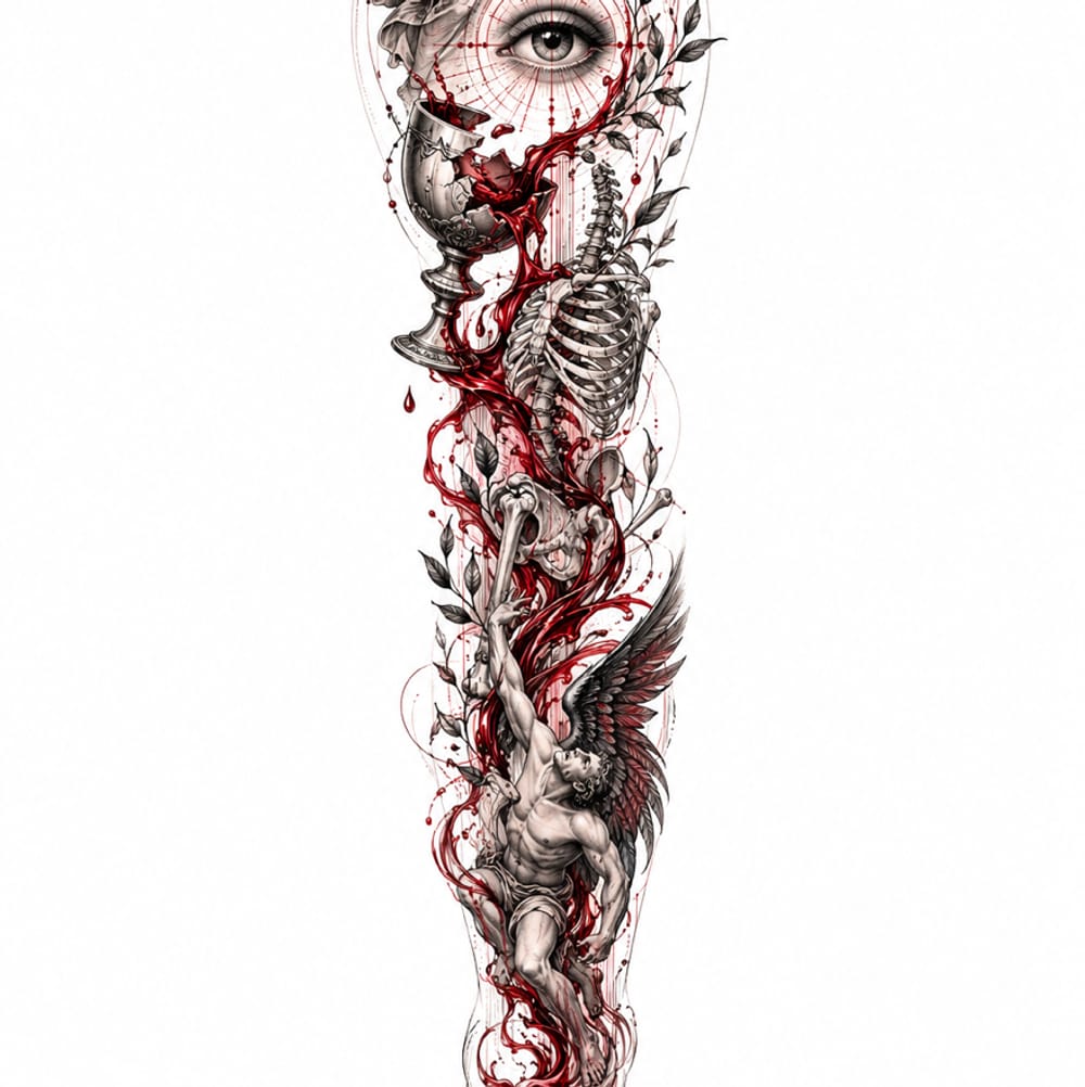 Black and red realism 