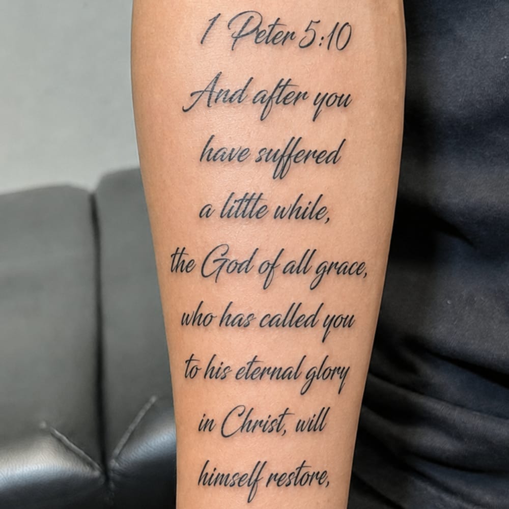 1 Peter 5:10 bible verse