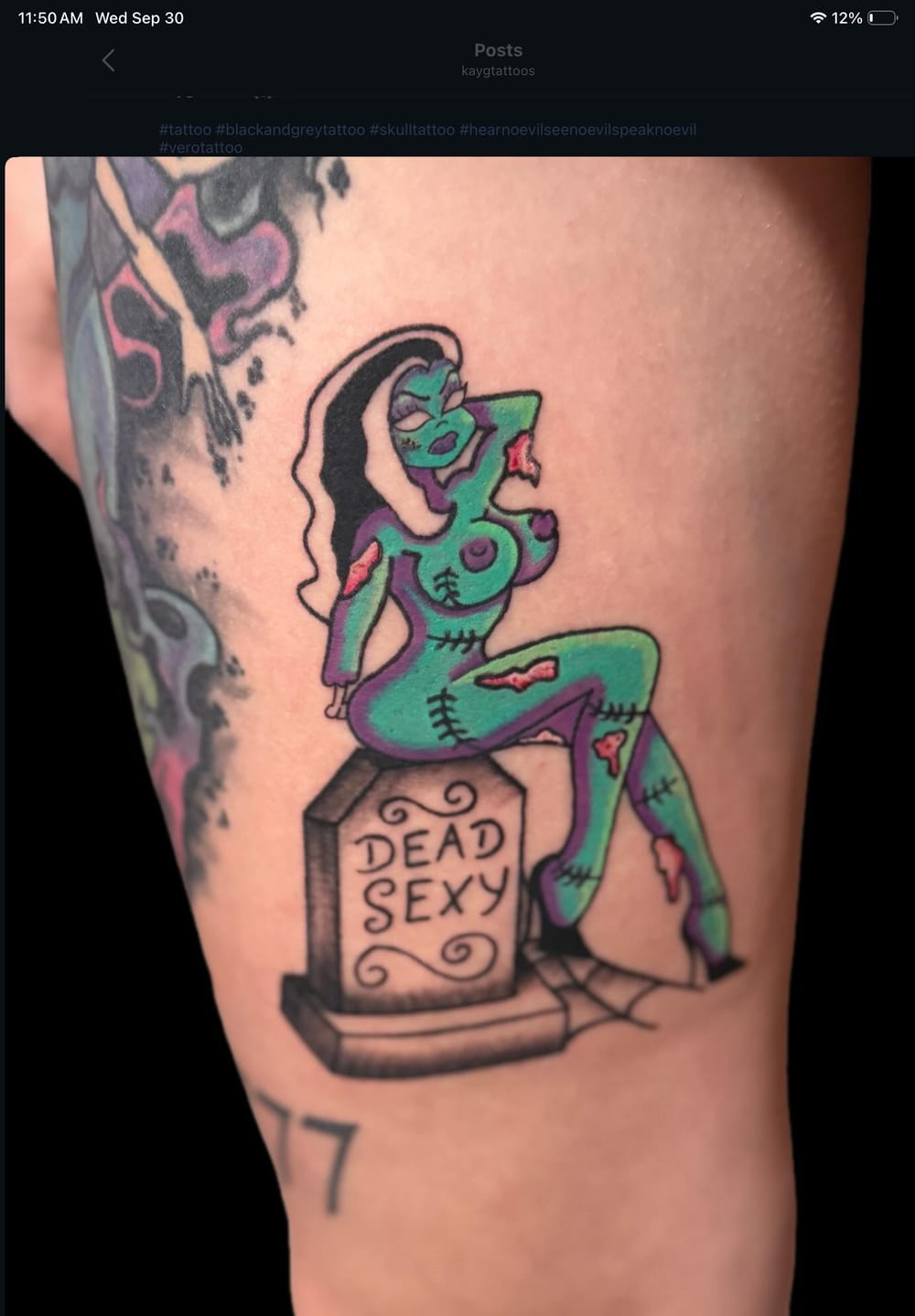 Kayla Gauthier — tattoo artist