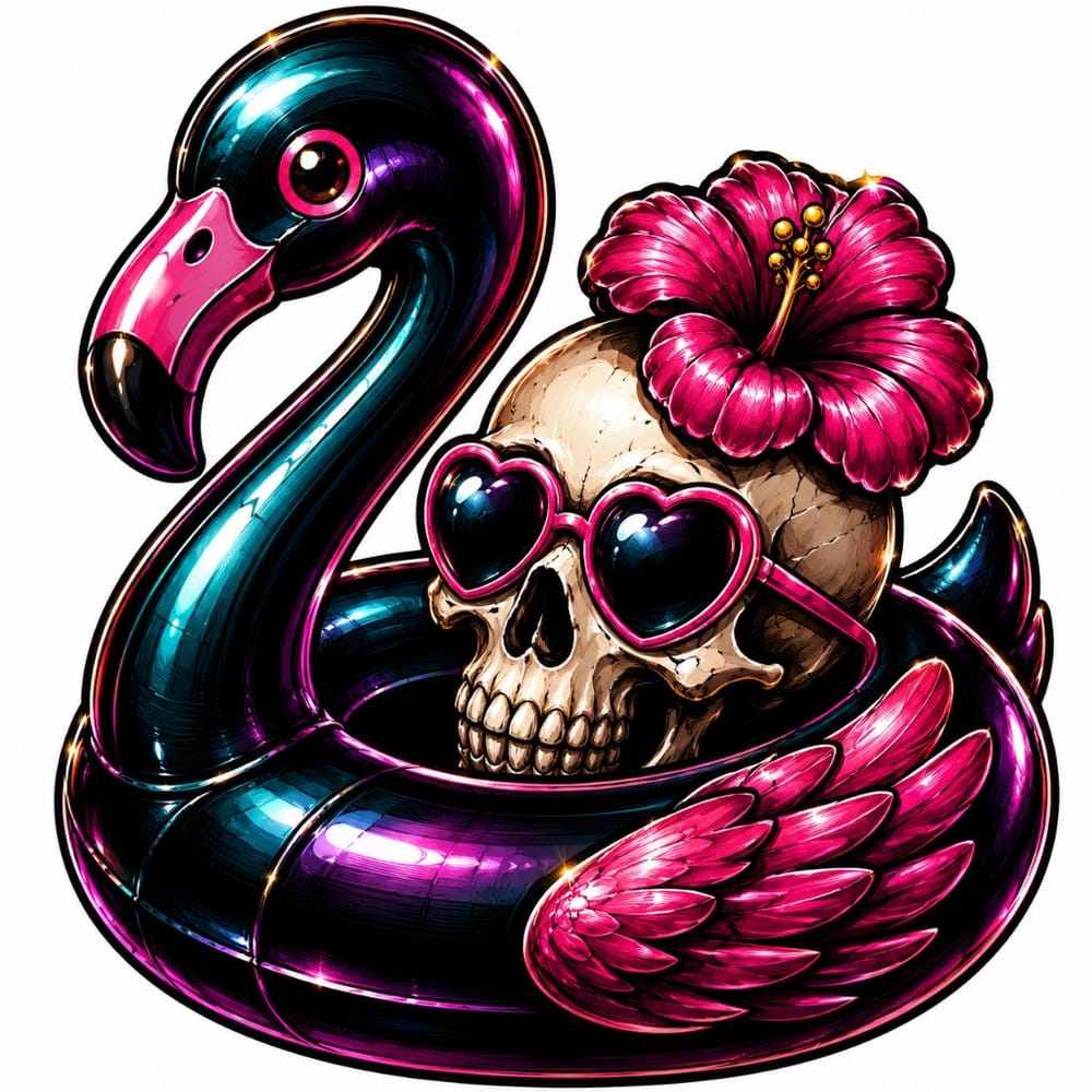 Flamingo Float