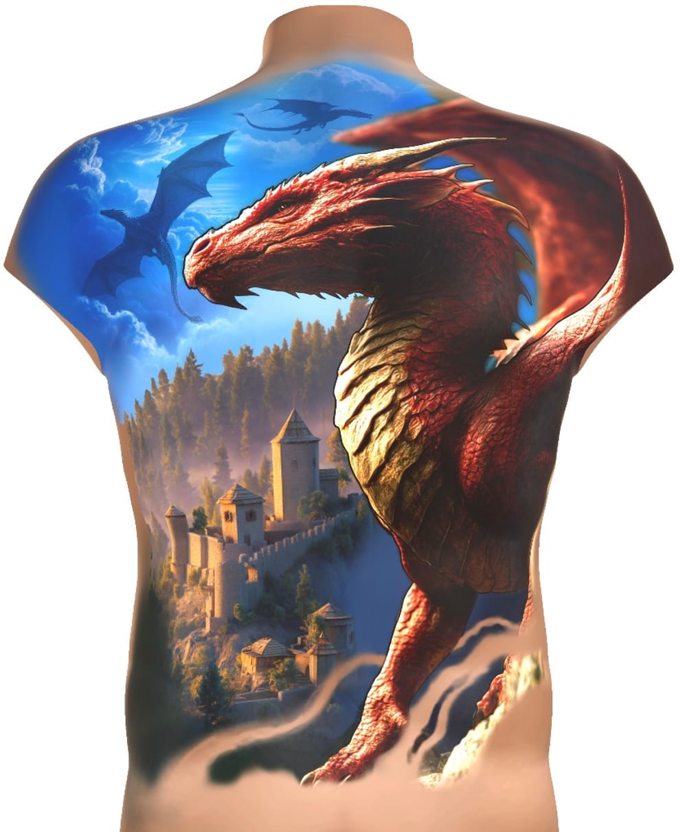 Fantasy dragon